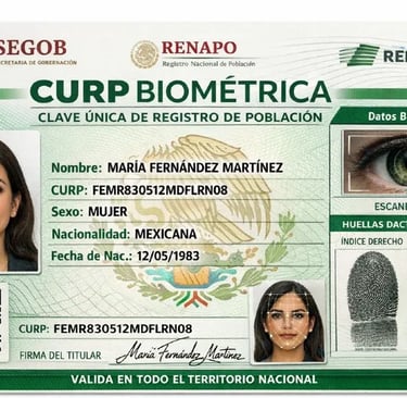 Que es la CURP biométrica Tramitar CURP Biometrico sacar CURP
