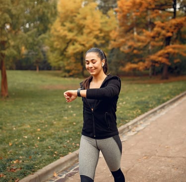 woman walking weight loss 