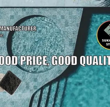 Bali green stone tile