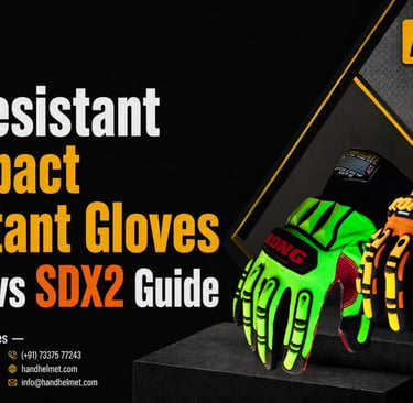 KONG Gloves India: Cut Resistant vs Impact Resistant Gloves | KDC5 vs SDX2 Guide