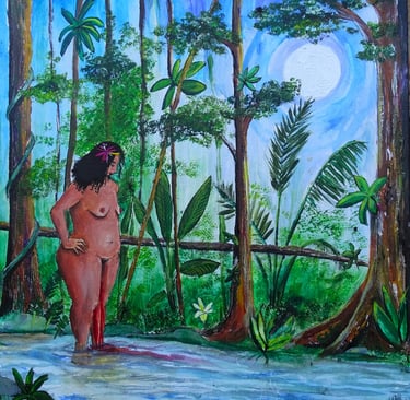 peinture cycles art féminin