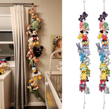 Hanging Clips Plush Organizer