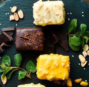 Saiba como colorir o chocolate