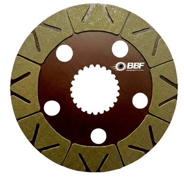 Balwan 6.5 inch 23 spline OIB brake plate