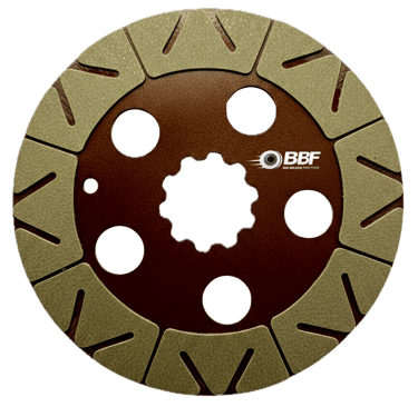 Eicher 6.5 inch 10 spline OIB brake plate