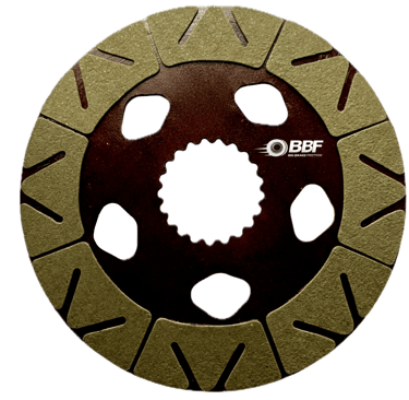 Eicher 6.5 inch 21 spline OIB brake plate