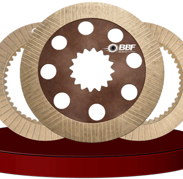 Friction plates for earth moving equipment and heavy-duty machinery by BBF Delhi
