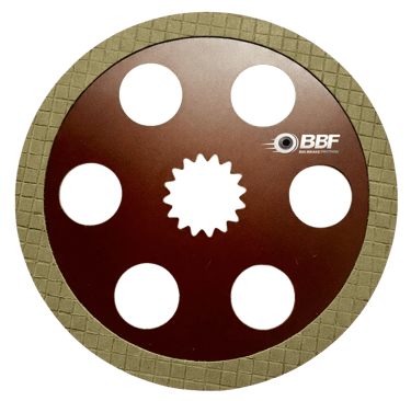 John Deere 10 inch 16 spline OIB brake plate