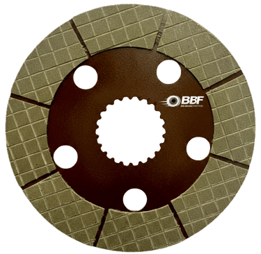 New Holland 6.5 inch 22 spline OIB brake plate