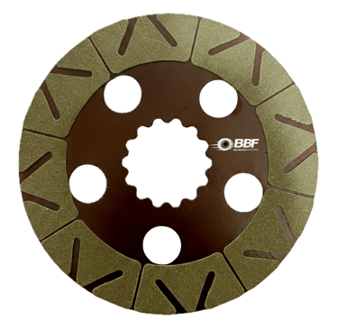 Sonalika 6.5 inch 14 spline OIB brake plate