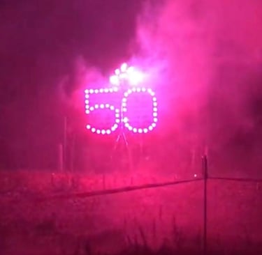 Geburtstagsfeuerwerk Saarland