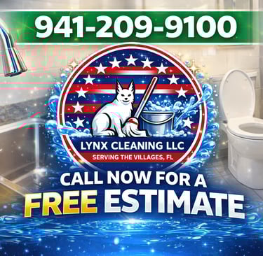 FREE ESTIMATE – Professional Cleaning in The Villages, FL
