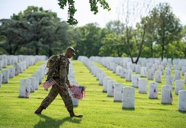 Remembering the fallen at Arlington National Cemetery. Source: Arlington National Cemetery