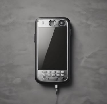 Close-up of Electromax phone's durable casing showcasing its robust build quality.