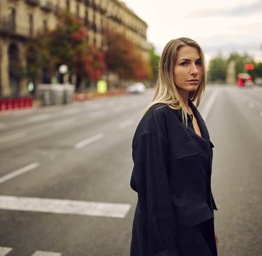 La modelo, Bambi -Imagen © Osvaldo Labbe