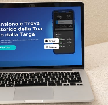 Sito web per Applicazione Android