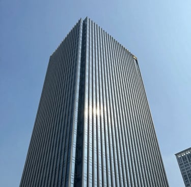 worm's-eye view photography of concrete building