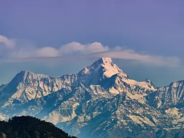 Nainadevi peak from Mukteshwar
