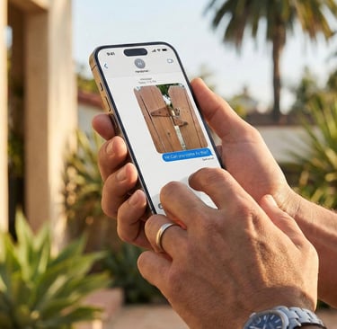 Text a photo to Silicon Beach Handymany to start an estimate.