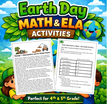earth day activities cover photo