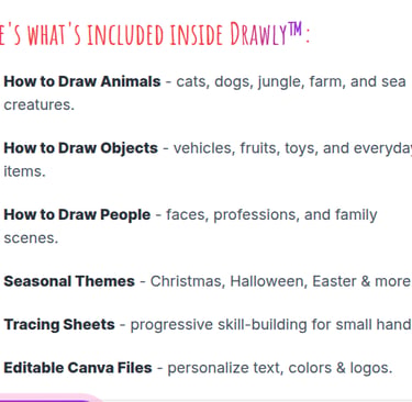 how to draw activities