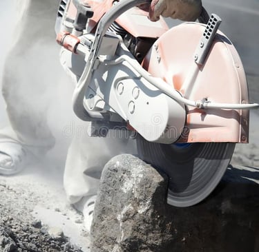 Concrete hole drilling using core cutter in Bangalore