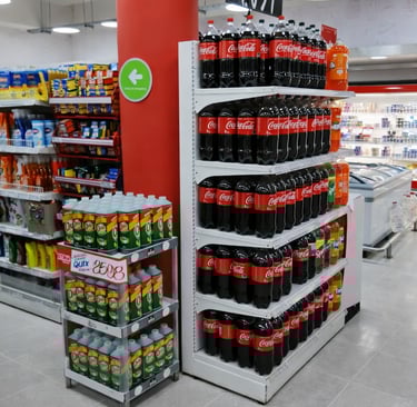 góndolas de cabecera para supermercados en Chile