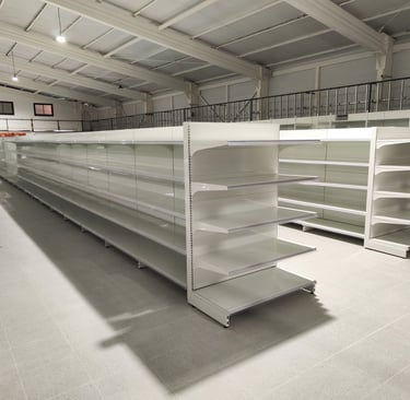 Estantería góndolas