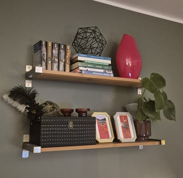 Instalação de prateleiras