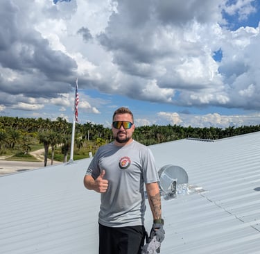 Fire Station Dryer Vent Cleaning on Pine Island