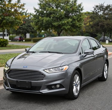 A family-friendly rental car parked outside a cozy home, symbolizing the lifestyle familiadrive supports.