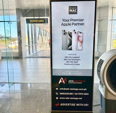 alt="airport advertising in the Philippines"