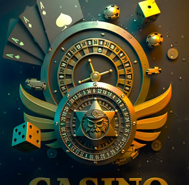 Fastest paying casinos South Africa, CasinoCop owl sheriff badge over a winged roulette wheel emblem