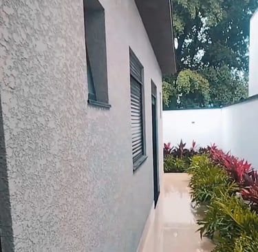 textura projetada casa
