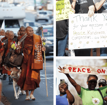 Peace on earth - walk for peace