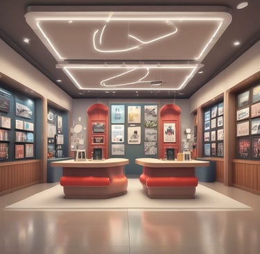 Bright living room with modern inventory