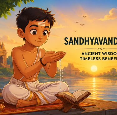 Sandhyavandanam Explained_Ancient Hindu Daily Ritual & Modern Logic