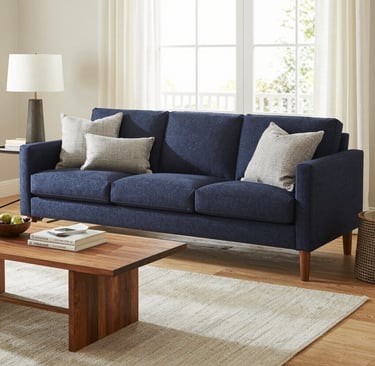 Bright living room with modern inventory