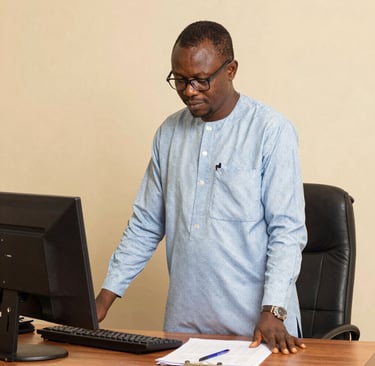 Happy man relaxing on a couch in a spotless living room