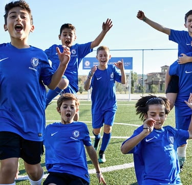 Chelsea football academy at Sani resort