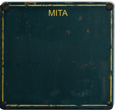 Rusty metal panel