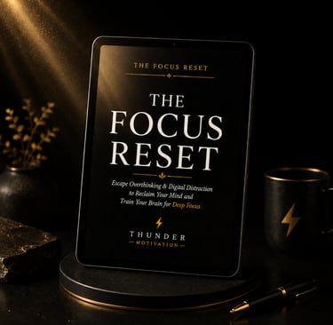 The Focus Reset E-book.