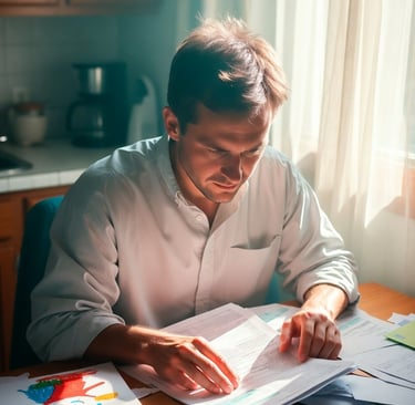 Father learning about child support jail time consequences and legal options