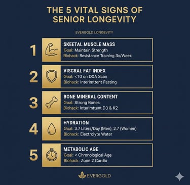 Infographic: The 5 vital signs of senior longevity