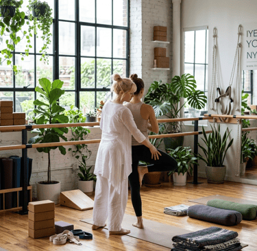 wholistic wellness iyengar yoga 