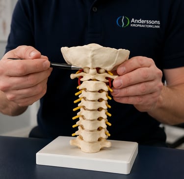 övre nackleder-atlas-axis-upper cervical care-uplands Väsby-kiropraktor