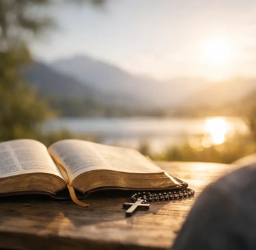 open bible with bible answers