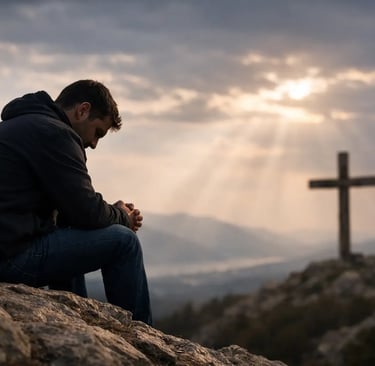man wonder why God allows suffering