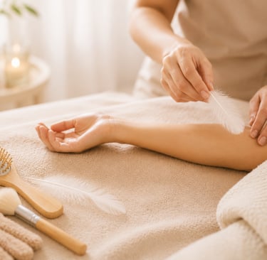 kriebeltherapie kriebelmassage