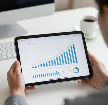 A vibrant office scene showing a team collaborating on a website design project.